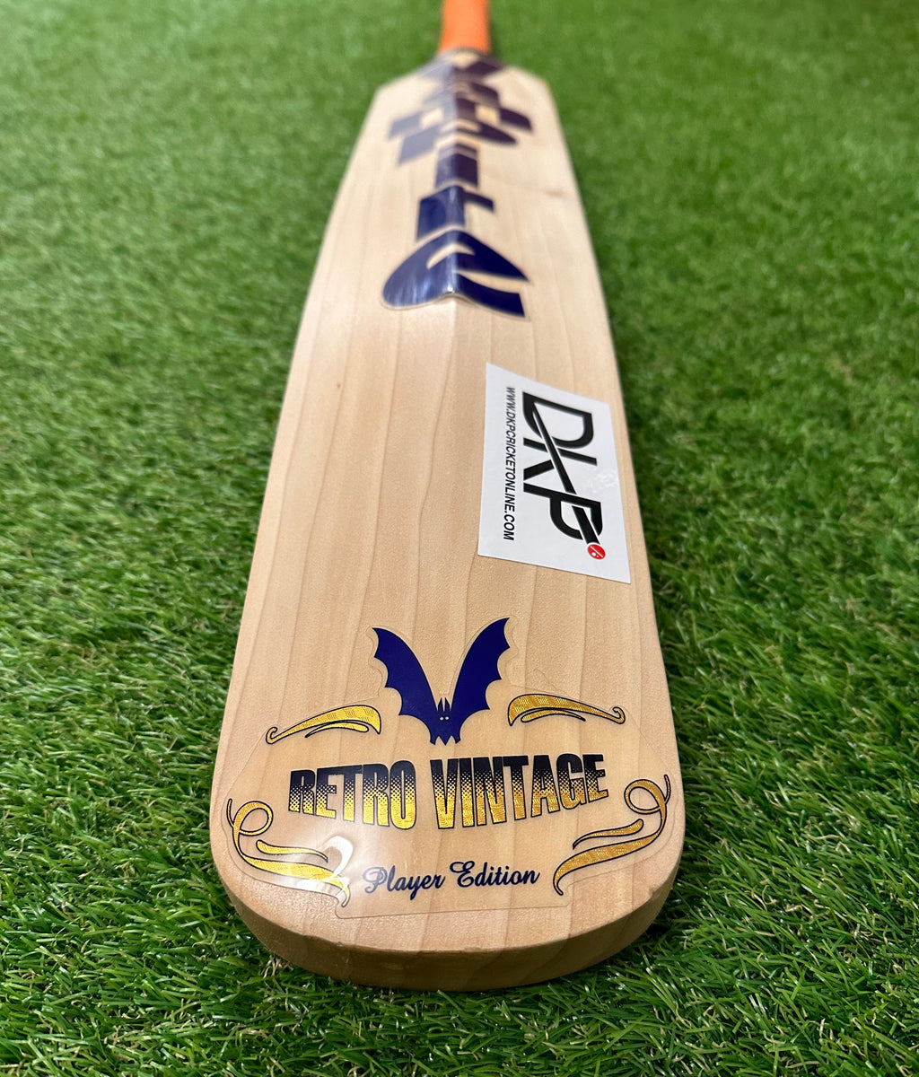 BAS Player Retro Edition Cricket Bat Knocked In Heavyweight DKP