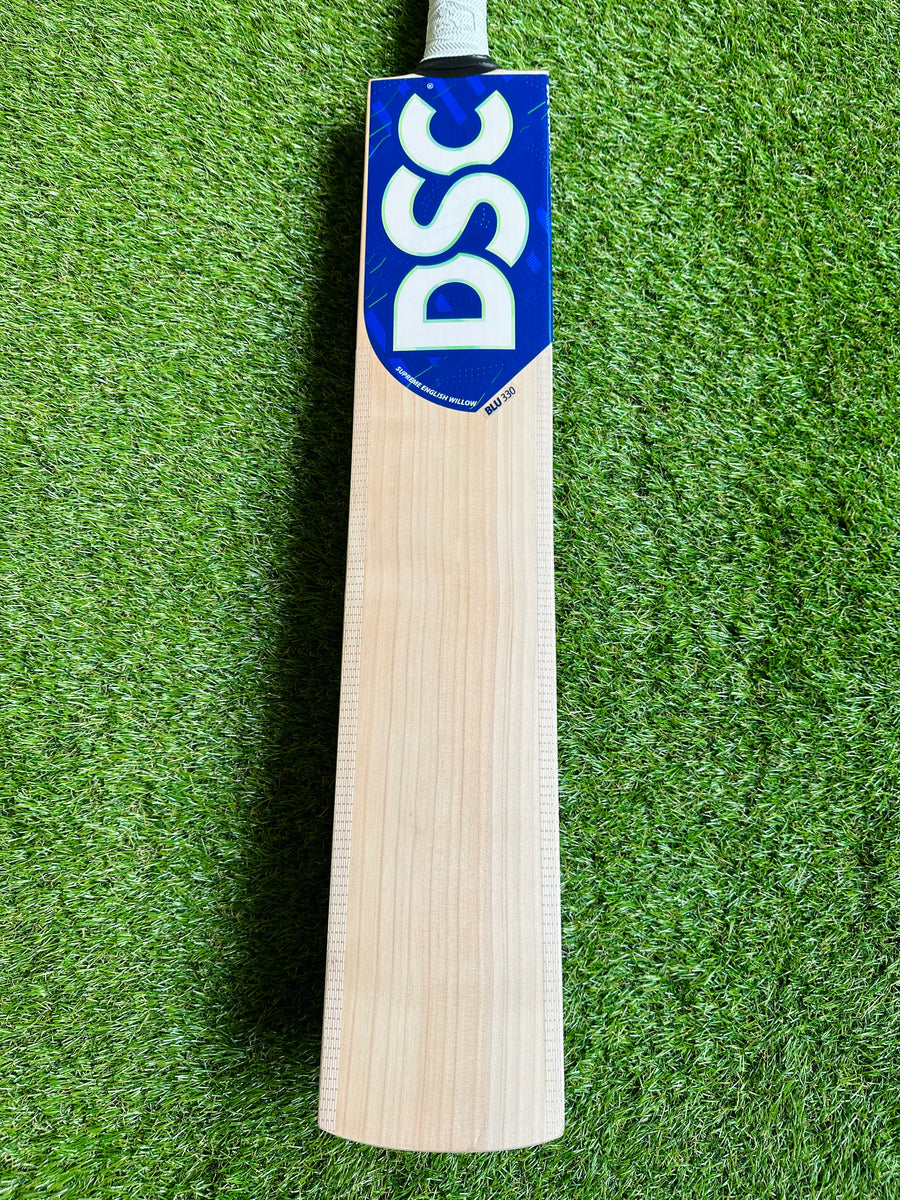 DSC Blu 330 Cricket Bat Knocked In Ready to Play 14 Grains DKP