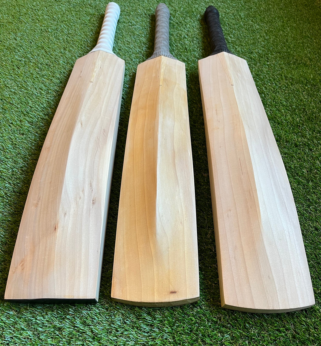 Plain Grade 2 English Willow Cricket Bats Made in England 40mm Edg