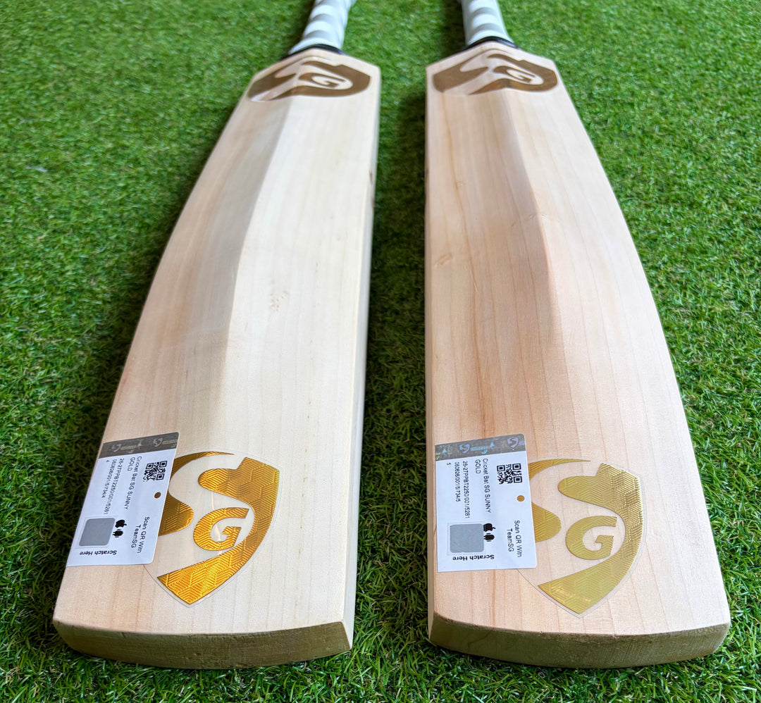 SG Sunny Gold Players Cricket Bat | 40mm Edges | Pro Shape