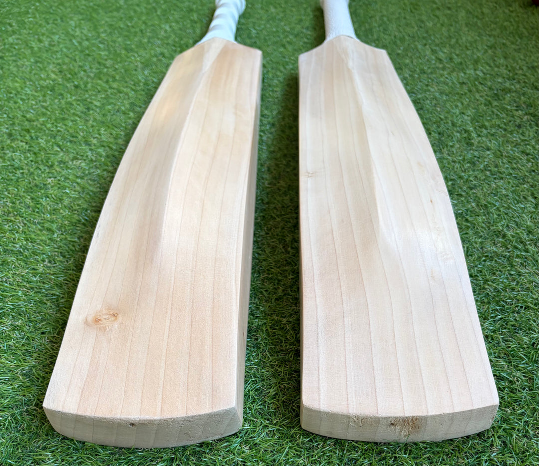 Plain Grade 1 English Willow Cricket Bat | Duckbill Profile