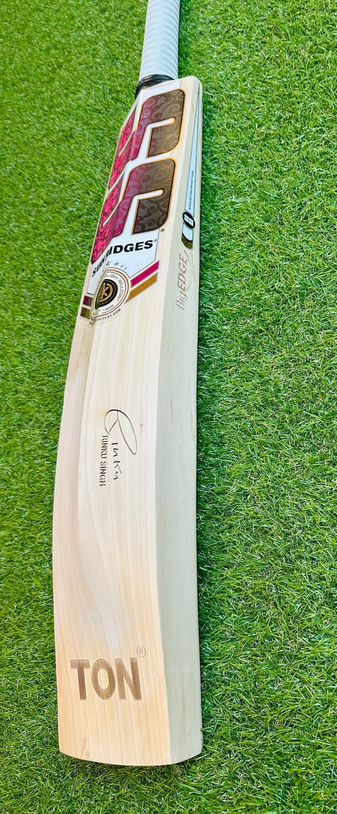 SS TON Players 2000 Edition Cricket Bat | 40mm Edges