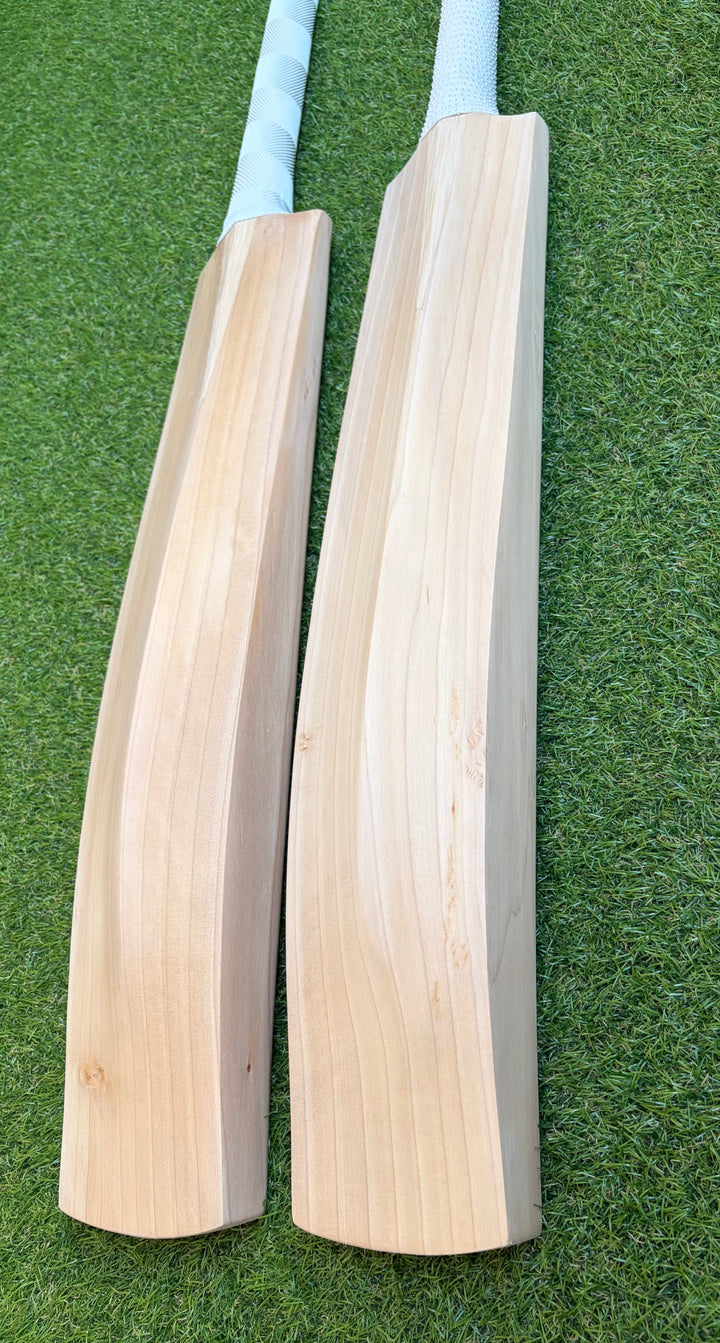 Plain Grade 1 English Willow Cricket Bat | Duckbill Profile