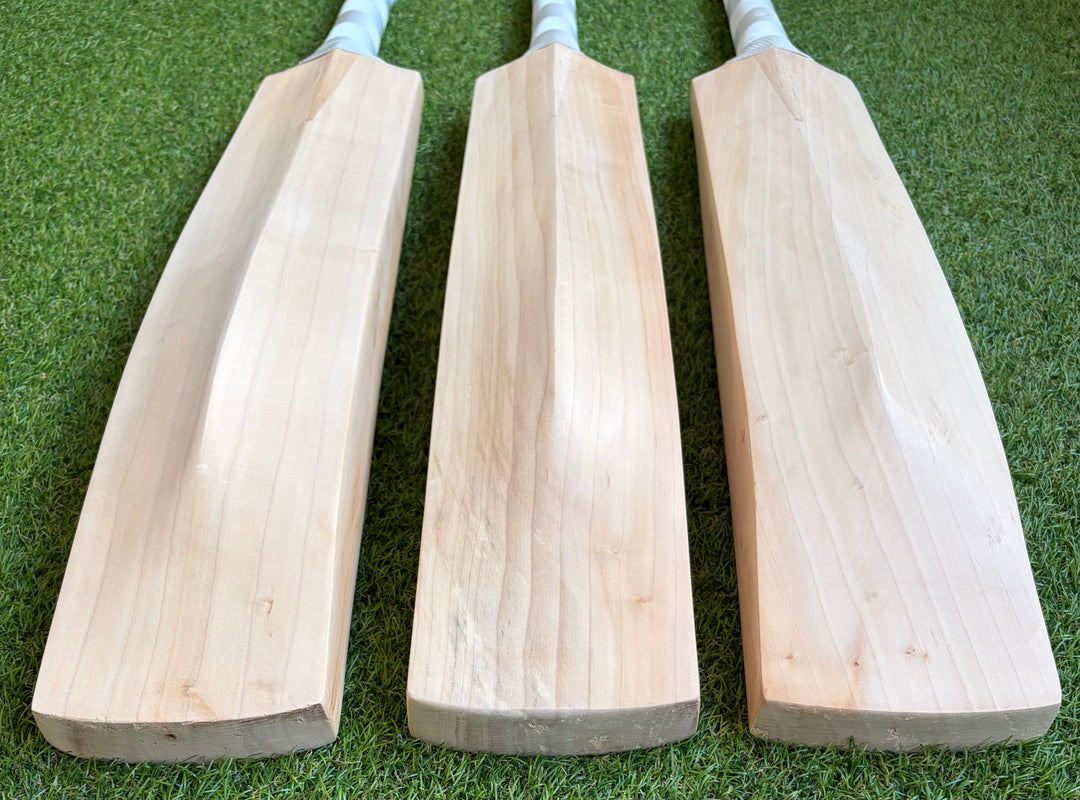 Plain Grade 1 English Willow Cricket Bat | Duckbill Profile