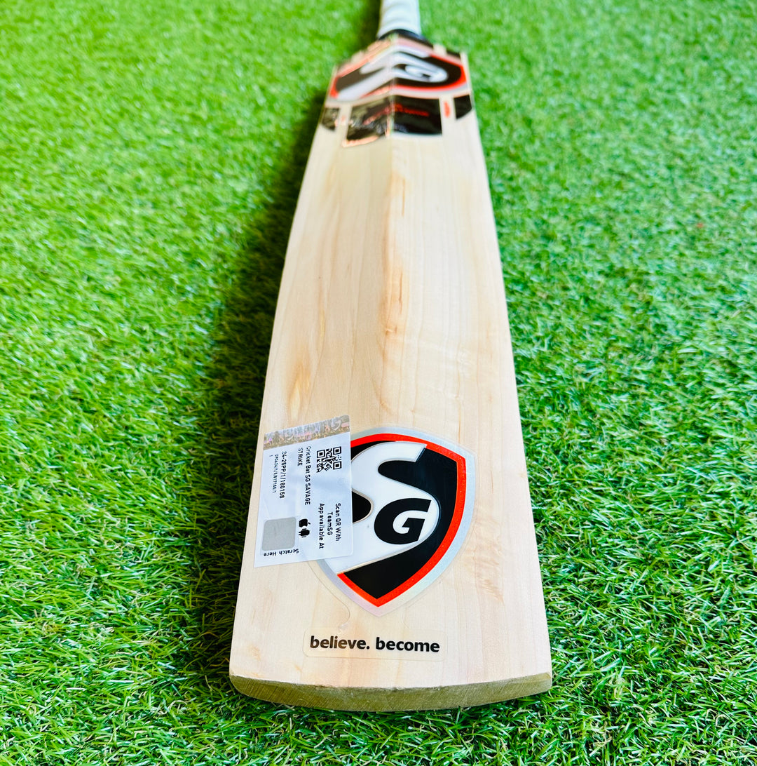 SG Savage Strike Cricket Bat | 10 Grains