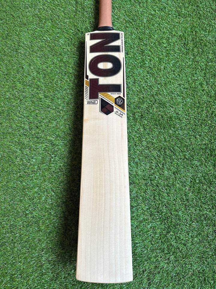 TON Gold Edition Cricket Bat | Long Blade | Knocked In