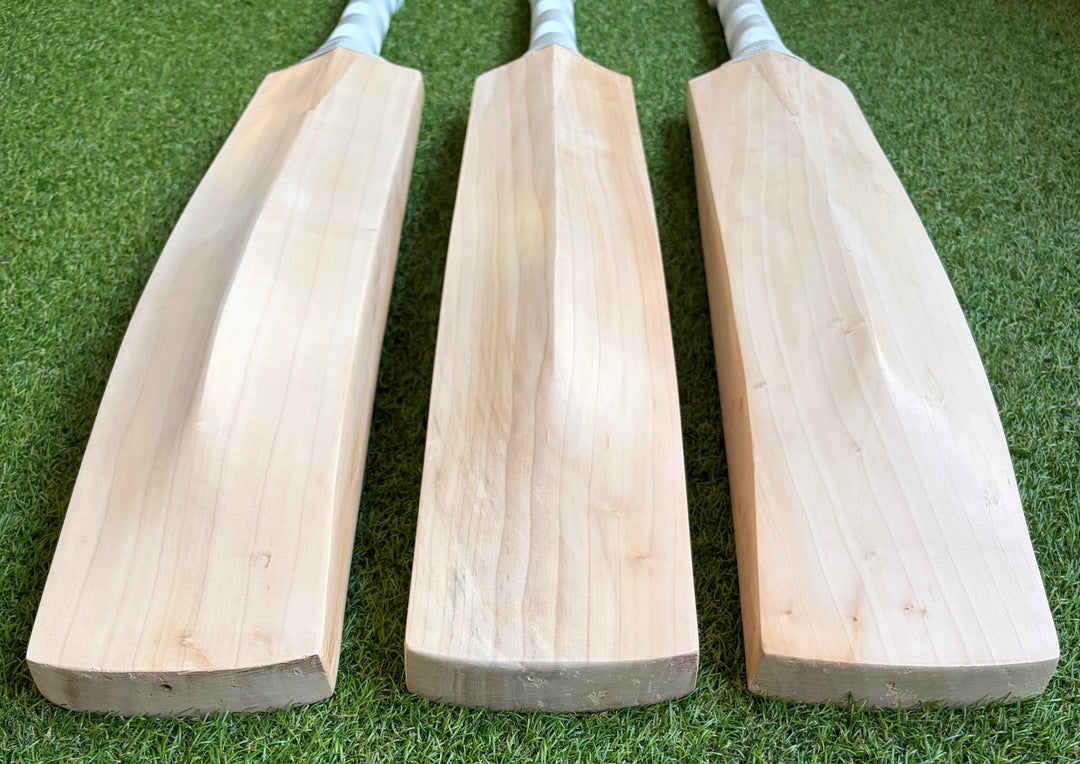 Plain Grade 1 English Willow Cricket Bat | Duckbill Profile