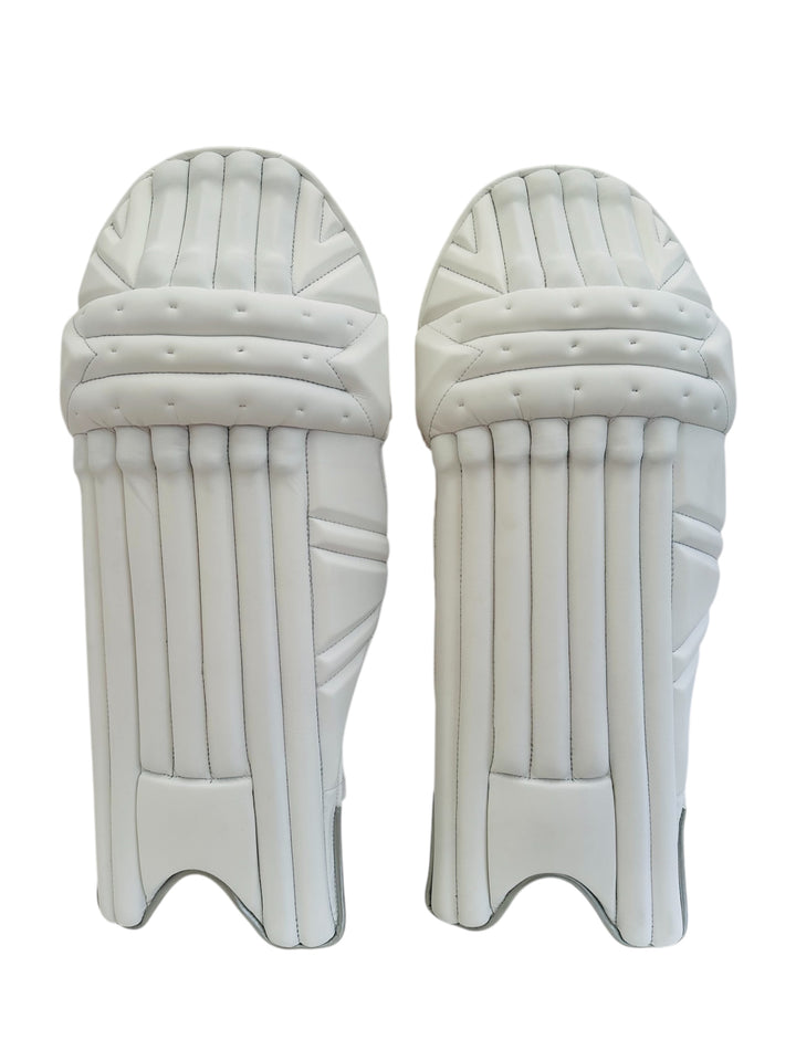 Plain Players White Batting Cricket Pads