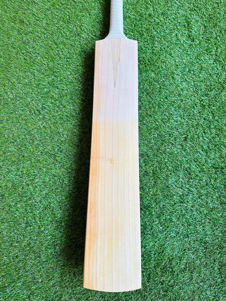 Plain Grade 1 English Willow Cricket Bat | Long Handle