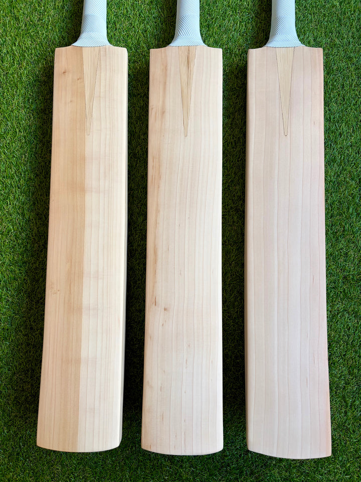Plain Grade 1 English Willow Cricket Bat | Full Profile | Heavyweight