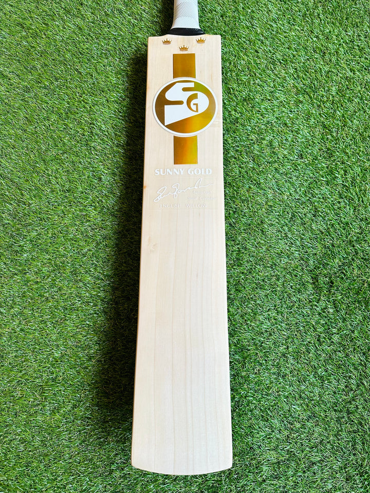 SG Sunny Gold Players Cricket Bat |  Knocked in | 40mm Edges