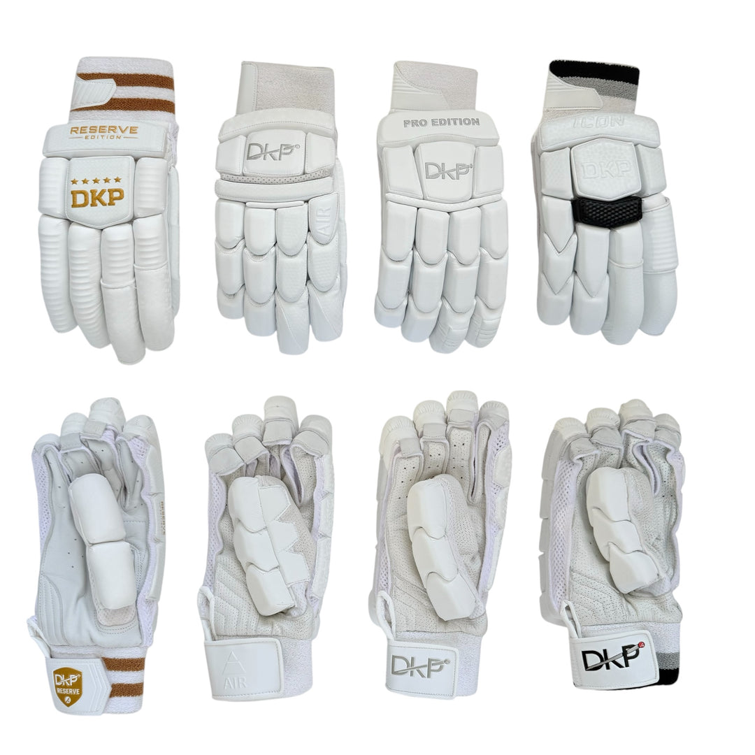 DKP Limited Edition Cricket Batting Pads and Gloves Bundle