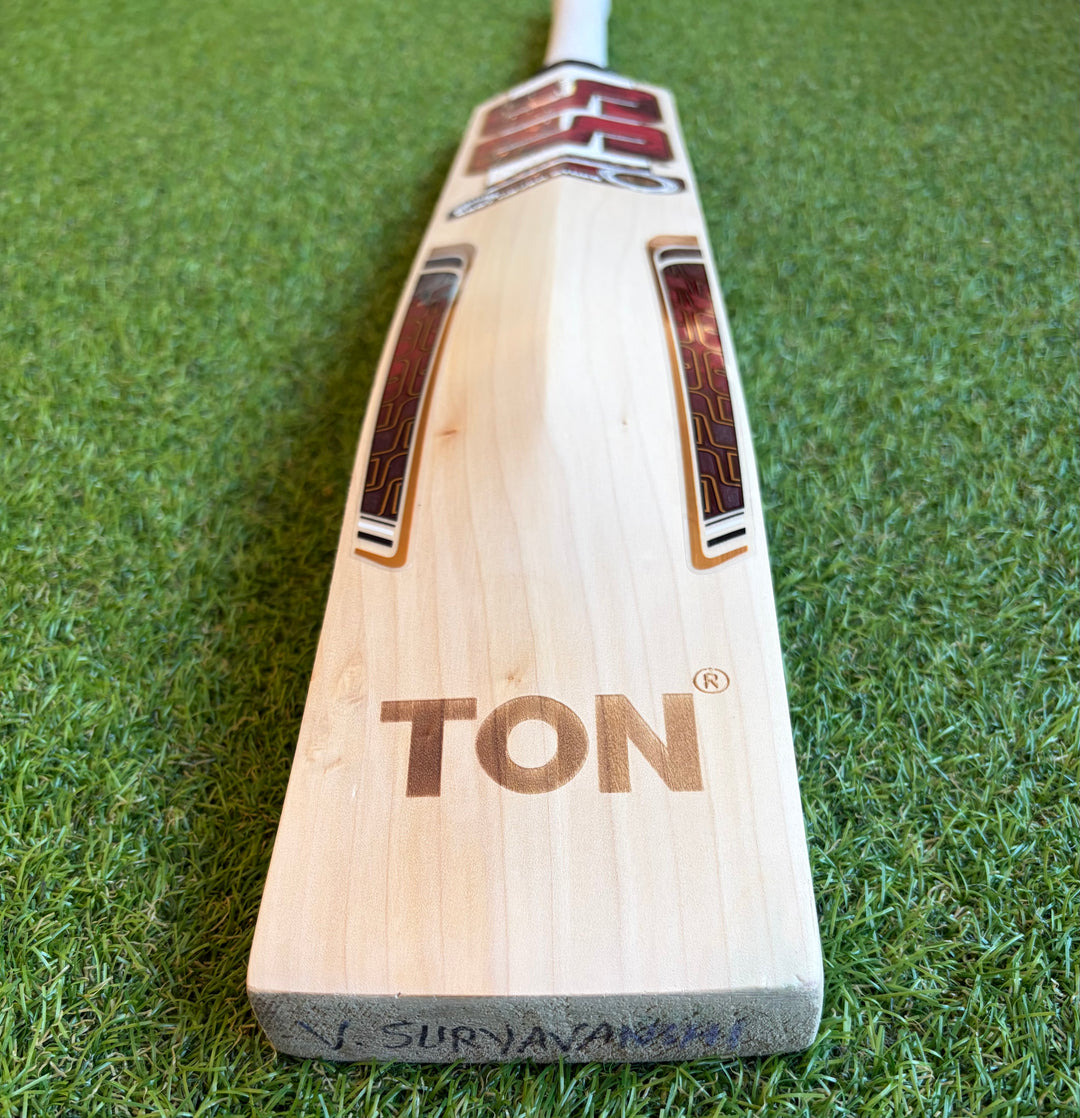 SS TON Suryavanshi Players Cricket Bat | Harrow
