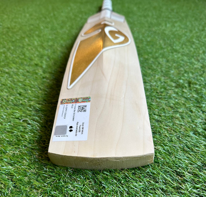 SG Sunny Gold Players Cricket Bat |  Knocked in | 40mm Edges