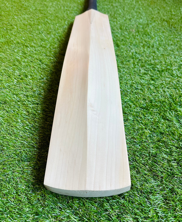 Plain Grade 1+ English Willow Cricket Bat | Full Spine Profile