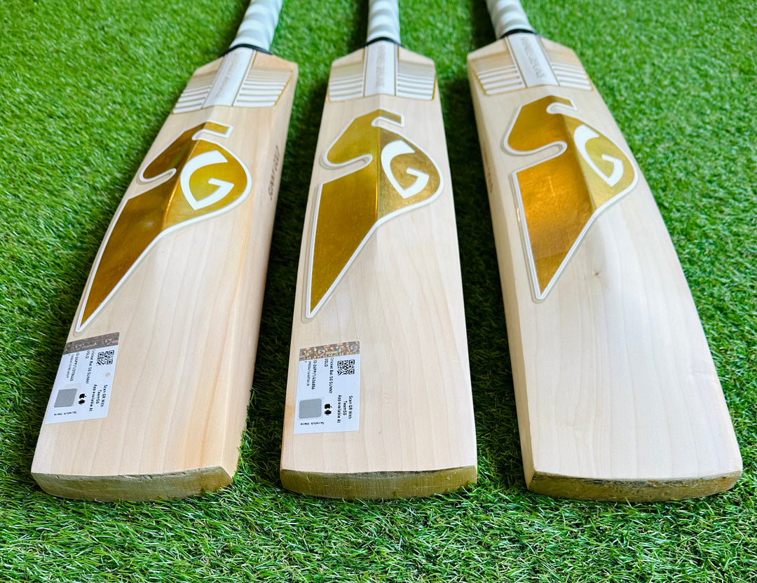 SG Sunny Gold Players Cricket Bat | 40mm Edges | Pro Shape