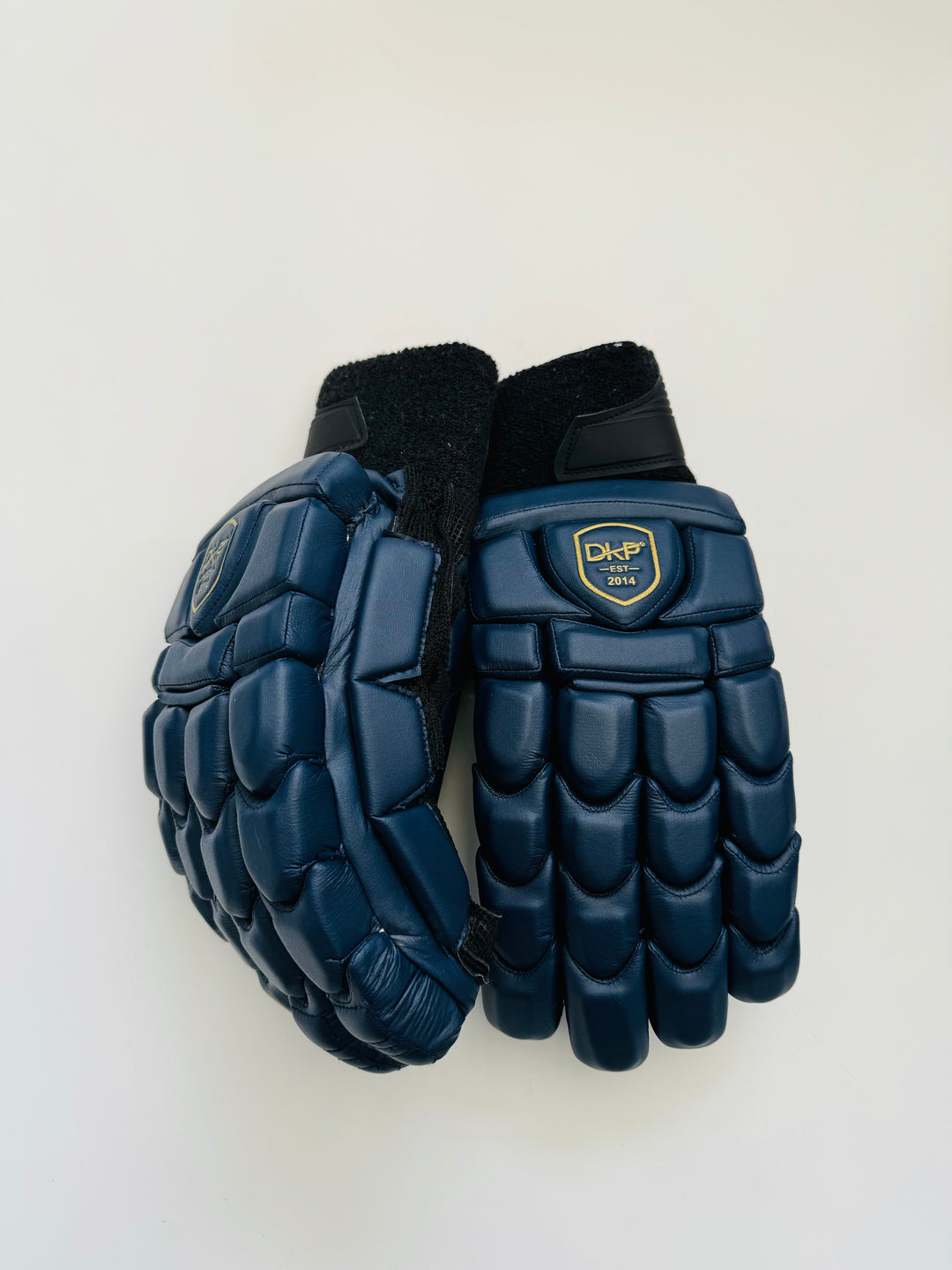 DKP Limited Edition Black and Navy Cricket Batting Gloves