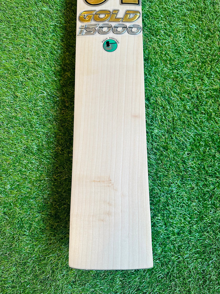 CA 15000 Gold Cricket Bat | Harrow | 14 Grains