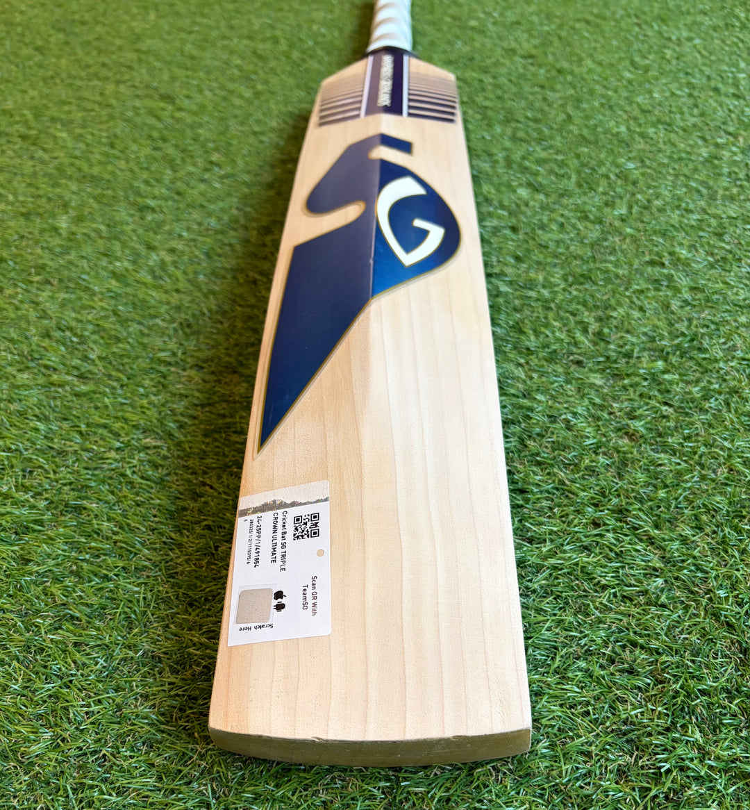 SG Triple Crown Ultimate Cricket Bat | 40mm Edges