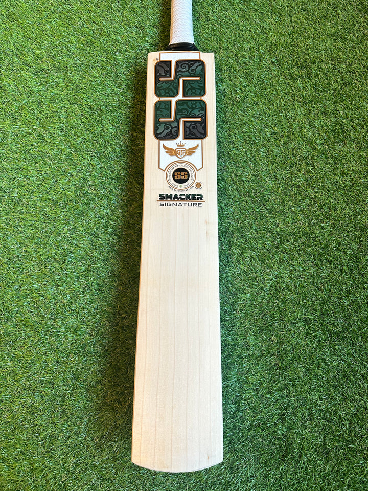 SS TON Smacker Signature Cricket Bat | Long Handle & Long Blade