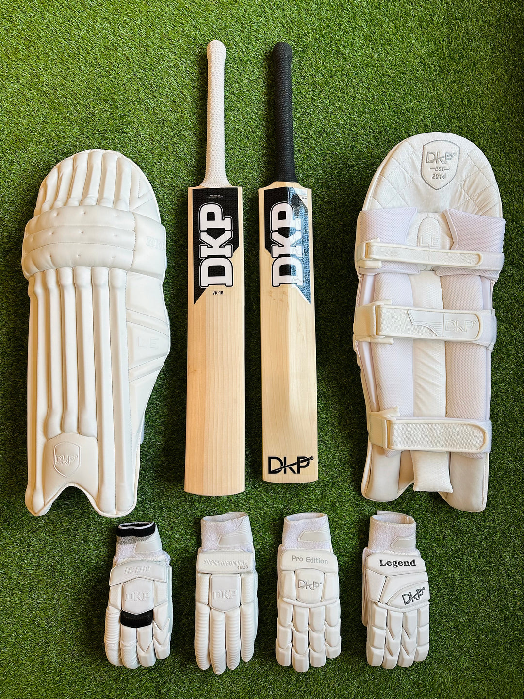 DKP Limited Edition Bundle | Cricket Bat | Cricket Gloves | Cricket Pads | Cricket Bag