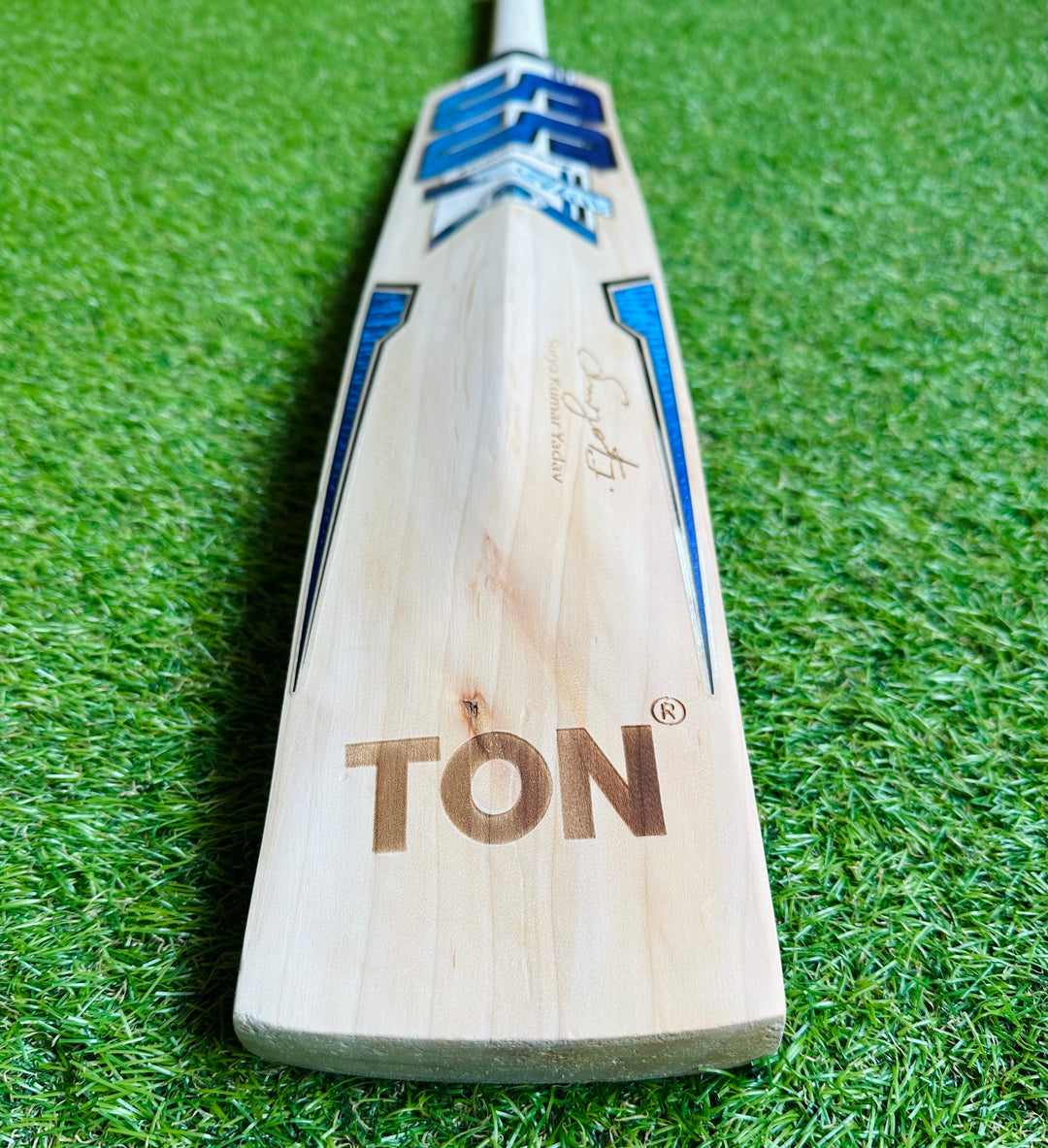 SS TON Sky Flicker Pro Cricket Bat | Harrow Size