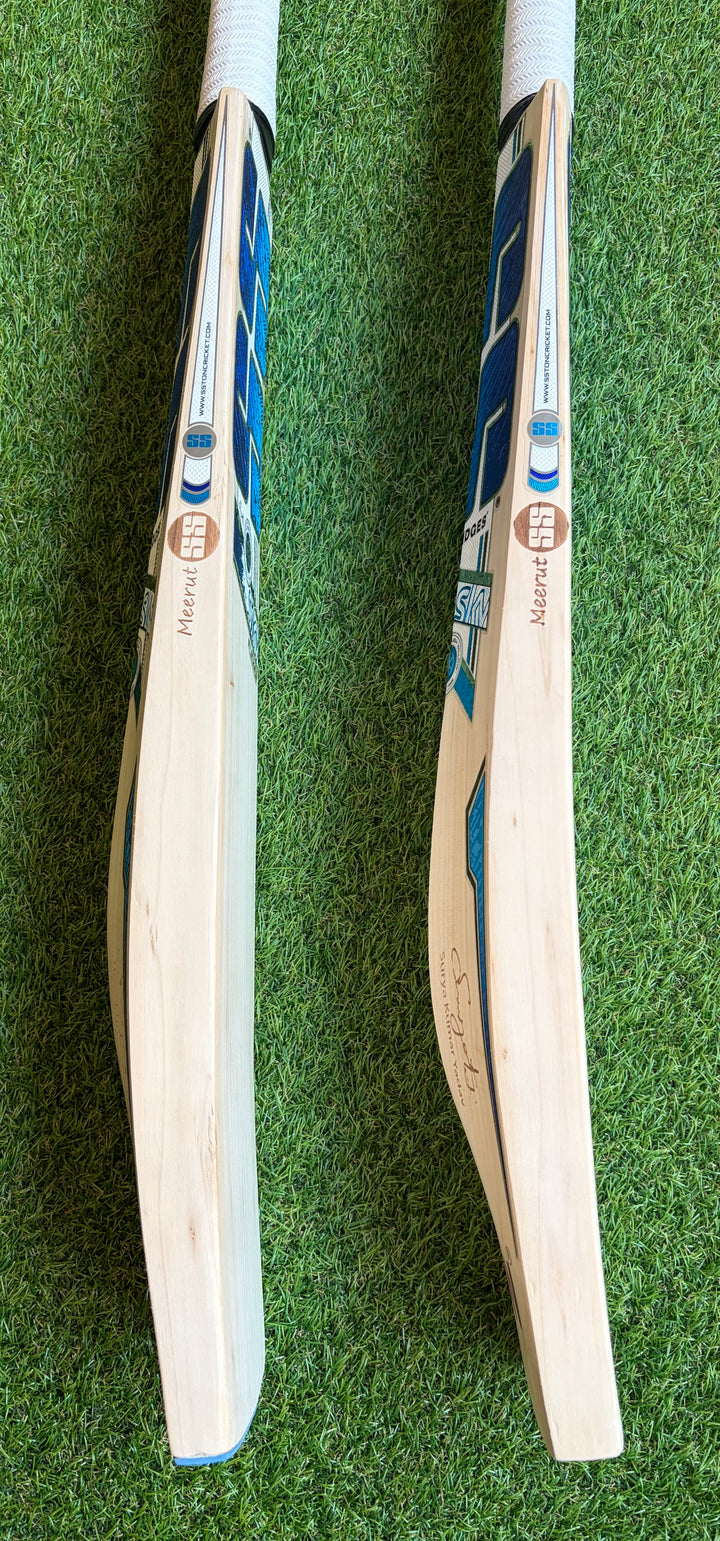 SS TON Sky Flicker Pro Cricket Bat | Harrow Size
