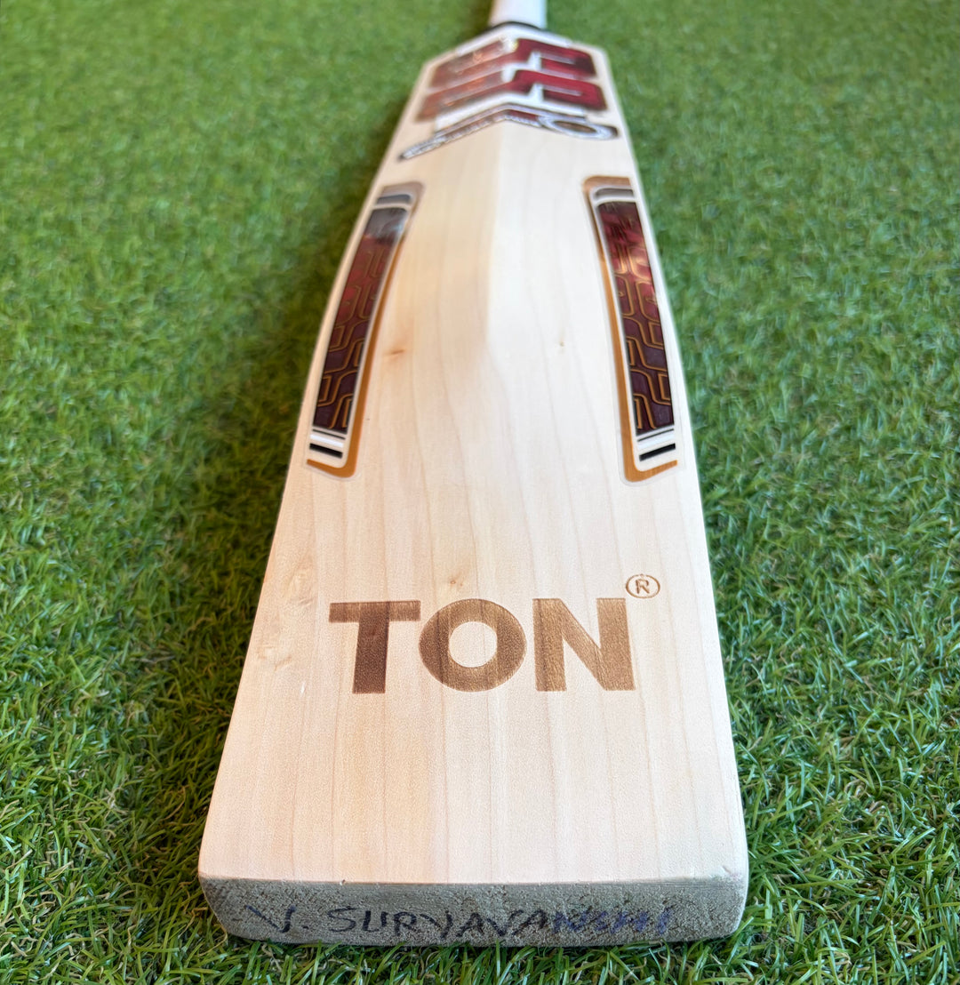 SS TON Suryavanshi Players Cricket Bat | Harrow