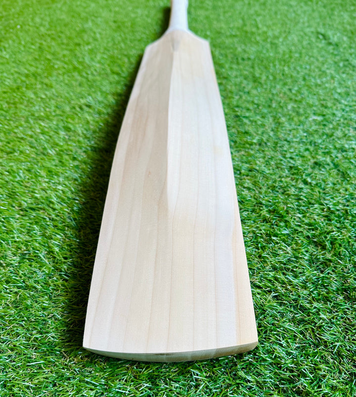 Plain Grade 1 English Willow Cricket Bat | Long Handle