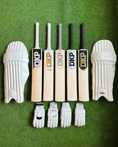 DKP Limited Edition Bundle | Cricket Bat | Cricket Gloves | Cricket Pads | Cricket Bag