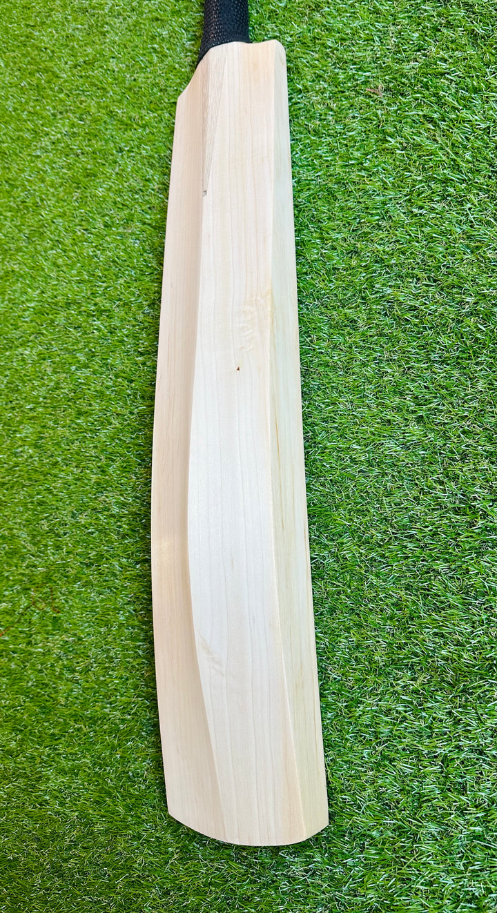 Plain Grade 1+ English Willow Cricket Bat | Full Spine Profile