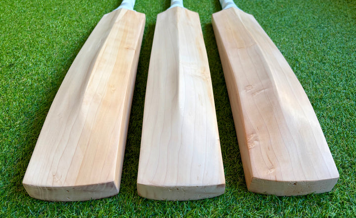 Plain Grade 1 English Willow Cricket Bat | Full Profile | Heavyweight