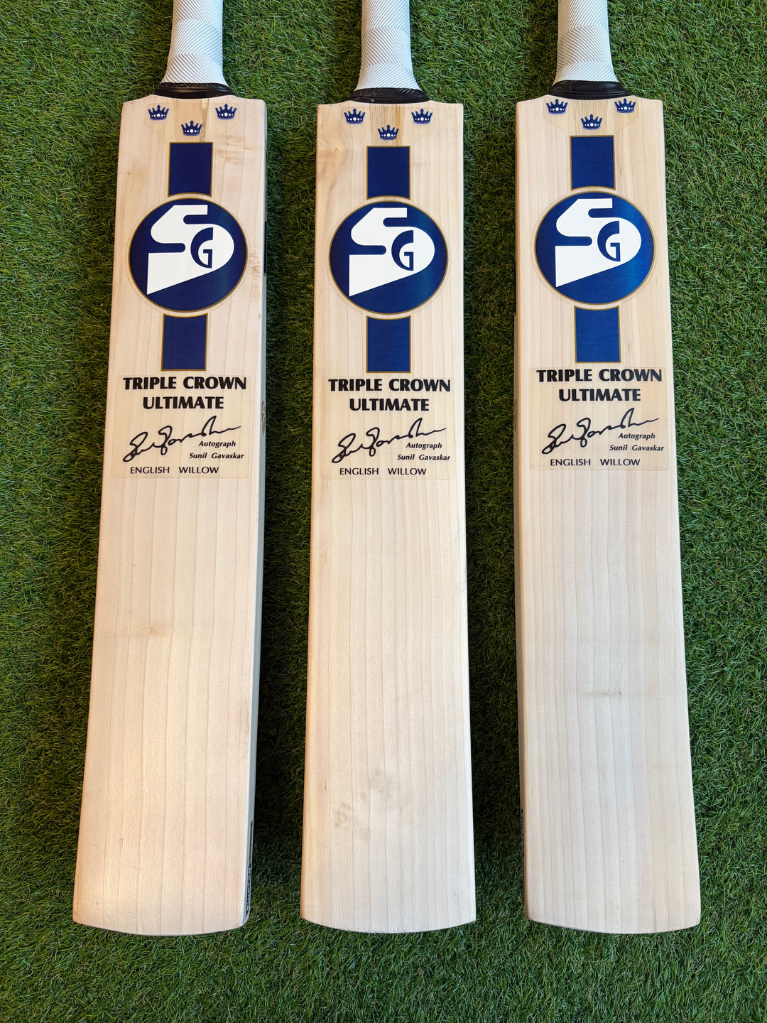 SG Triple Crown Ultimate Cricket Bat | 40mm Edges - DKP Cricket