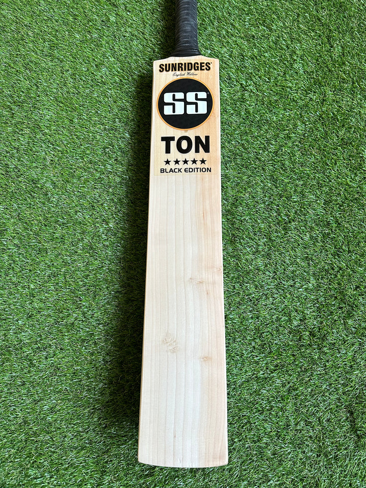 SS TON Black Retro Edition Cricket Bat