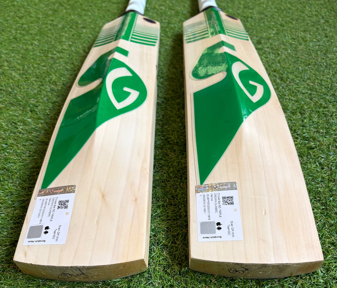 SG Triple Crown Classic Cricket Bat | Harrow Size