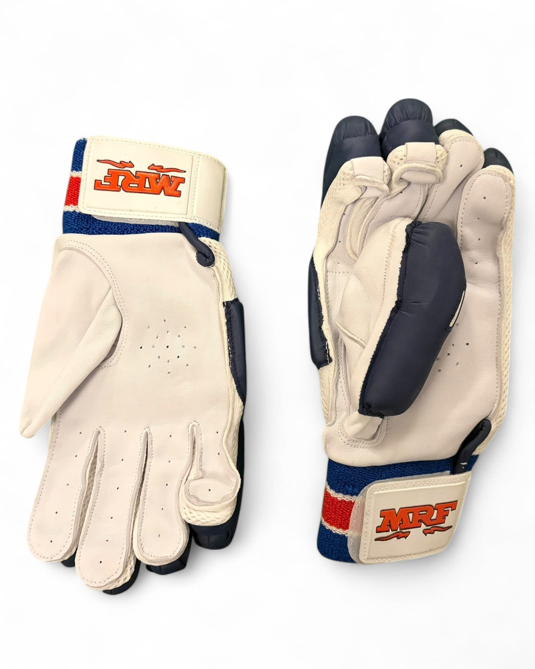 MRF Grand Edition Navy Batting Gloves | Left Hand