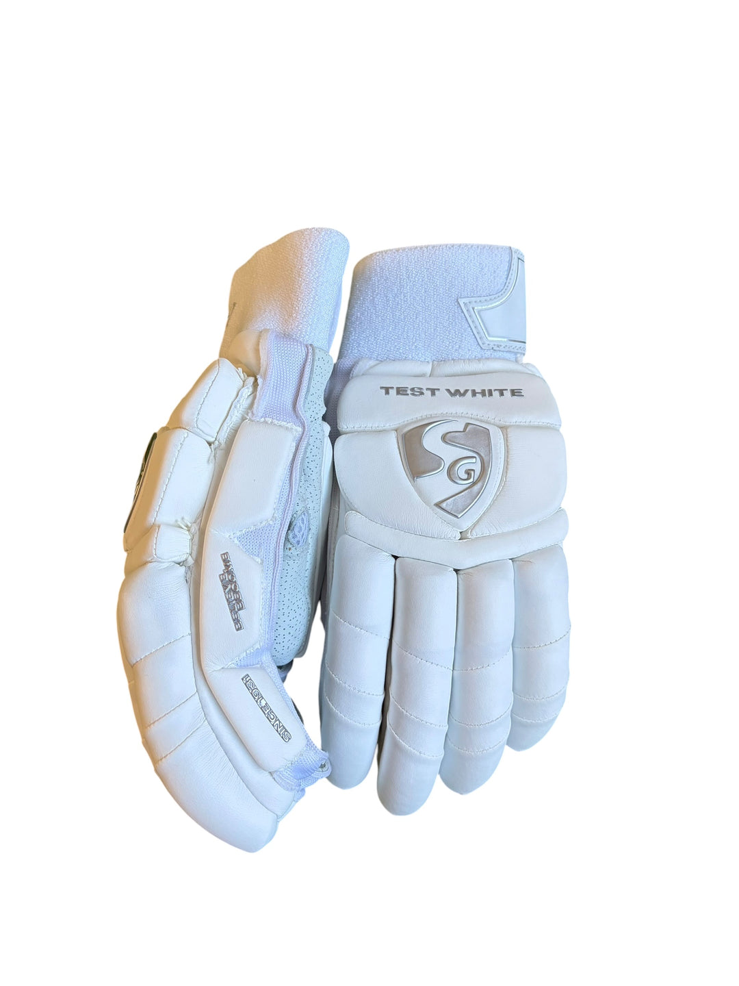 SG Test White Cricket Batting Gloves