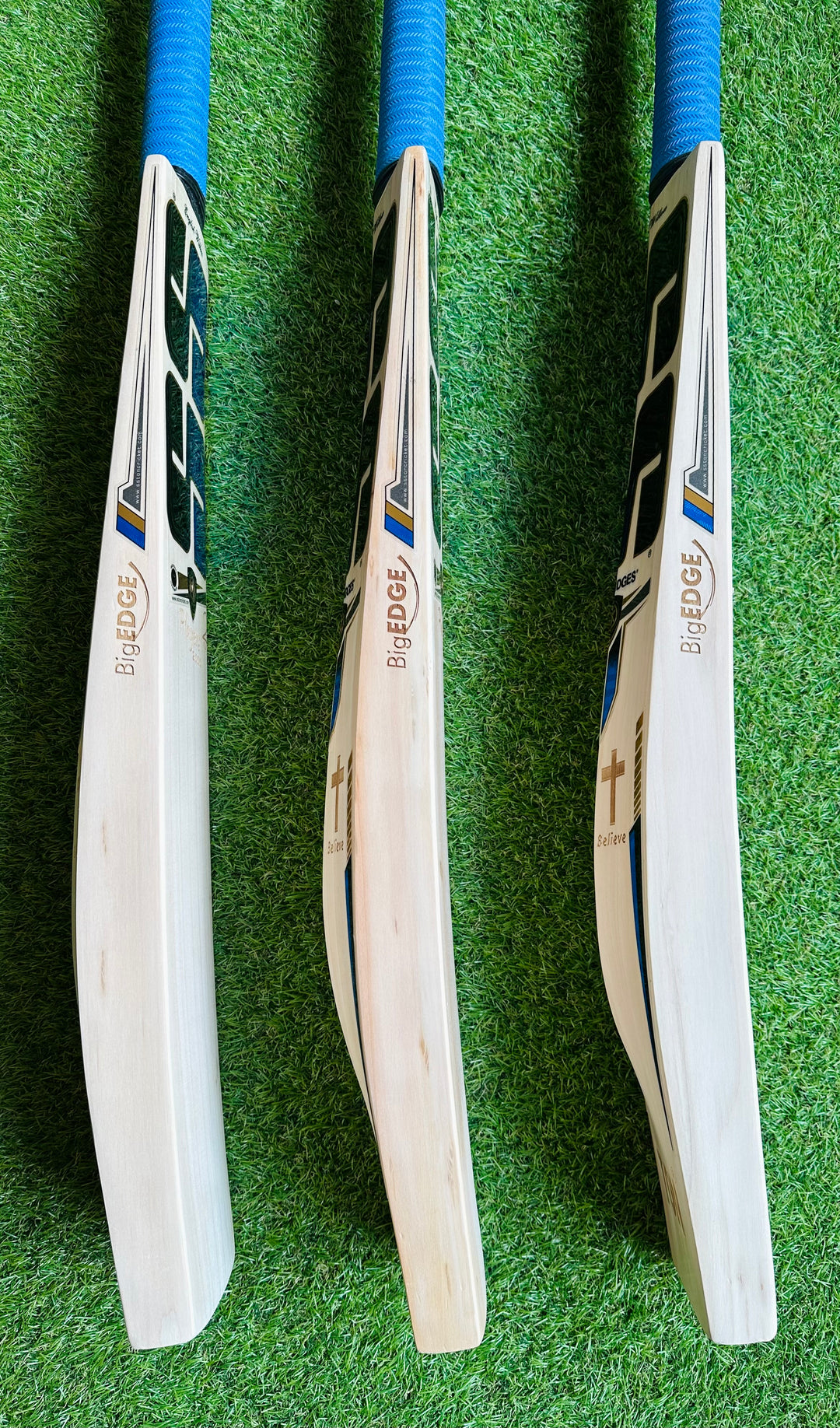 SS TON Players 2000 Blue Edition Cricket Bat | 40mm Edges