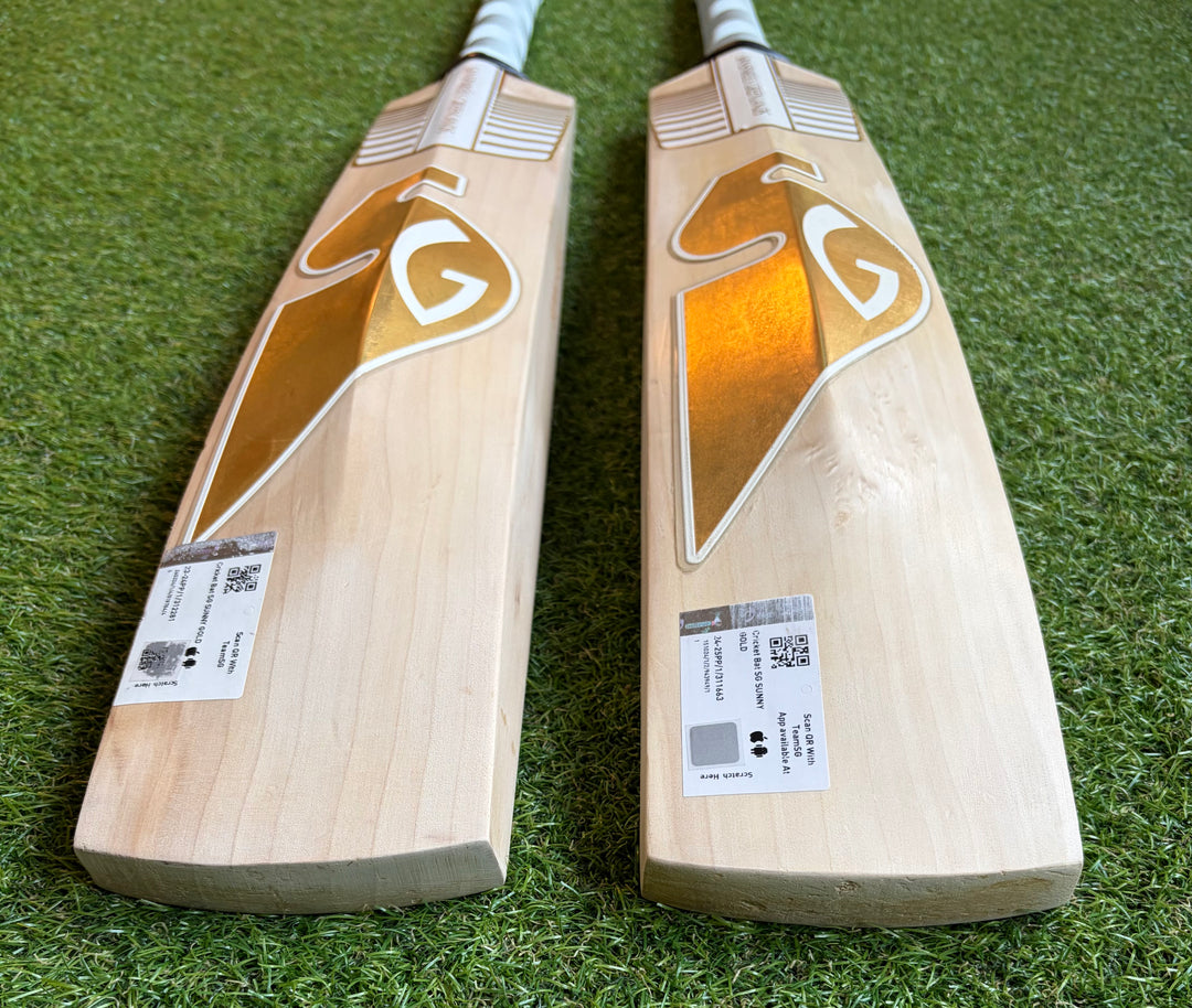 SG Sunny Gold Players Cricket Bat | 40mm Edges | Pro Shape