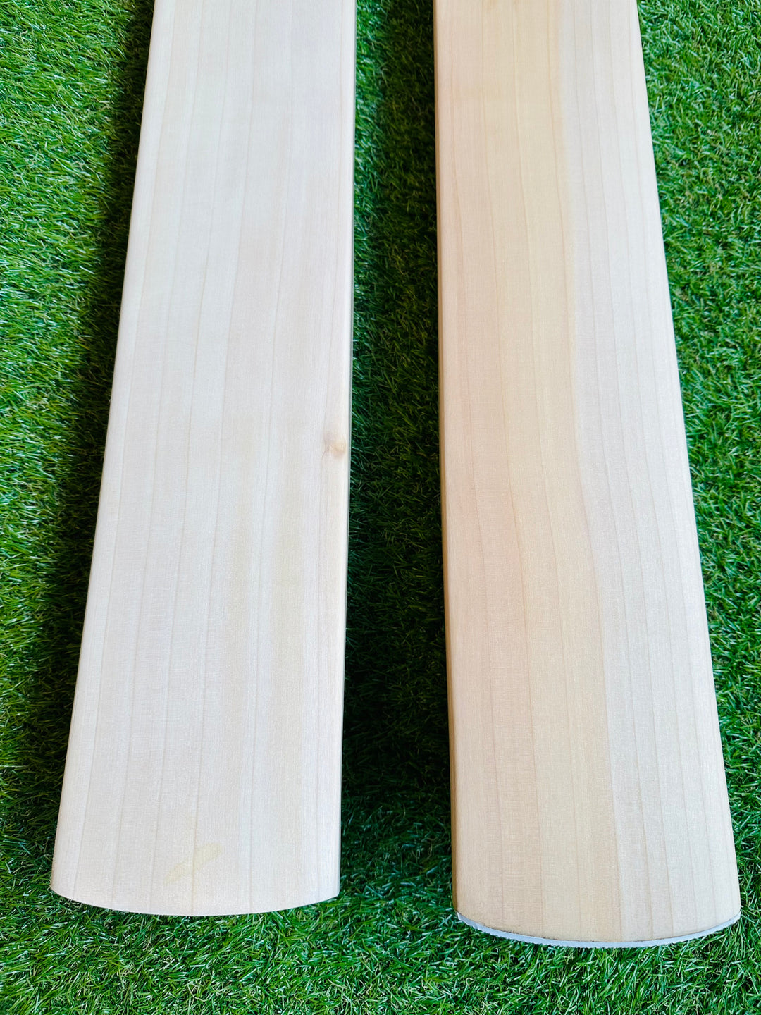 Plain Grade 1 English Willow Cricket Bat | Long Blade | Pro Shape