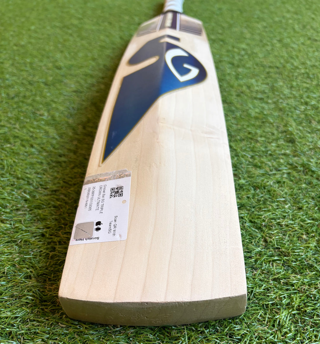 SG Triple Crown Ultimate Cricket Bat | 40mm Edges