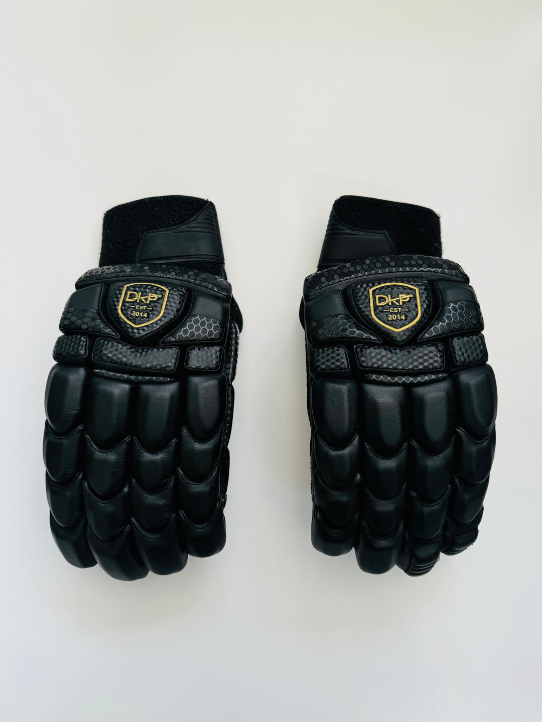 DKP Limited Edition Black and Navy Cricket Batting Gloves