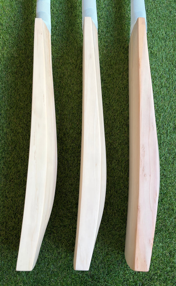 Plain Grade 1 English Willow Cricket Bat | Full Profile | Heavyweight