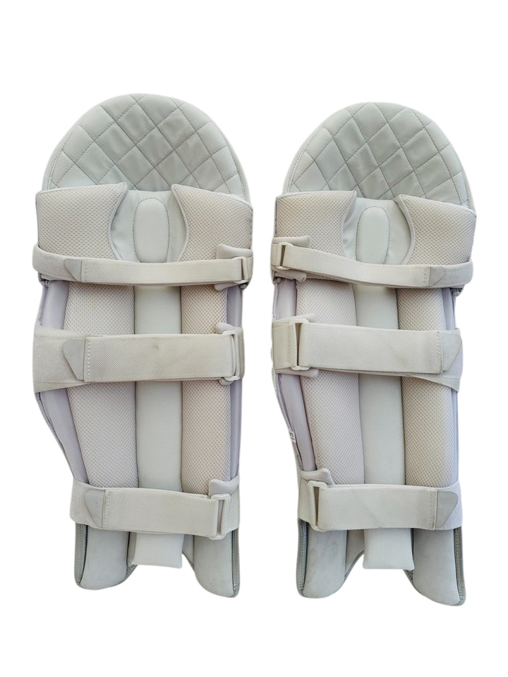 Plain Players White Batting Cricket Pads