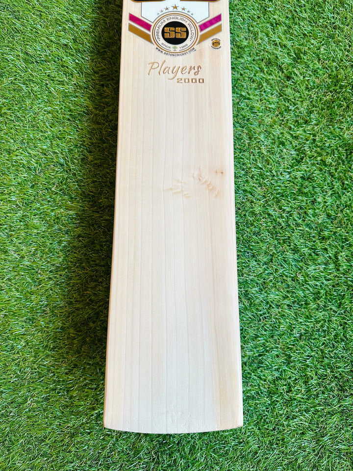SS TON Players 2000 Edition Cricket Bat | 40mm Edges