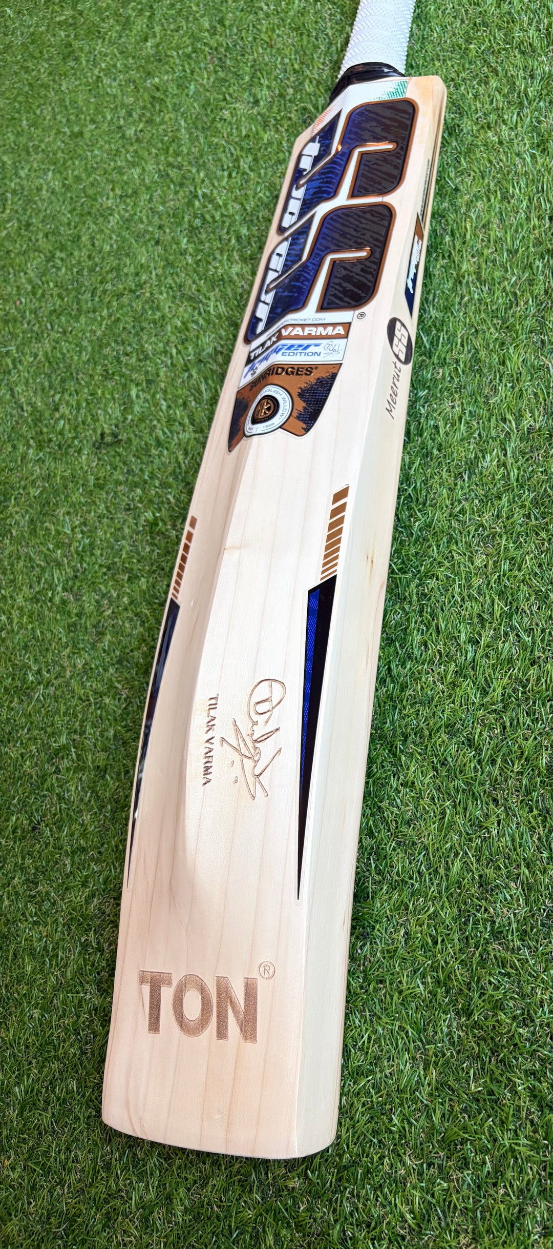 TON Gama Players Cricket Bat | Tilak Verma