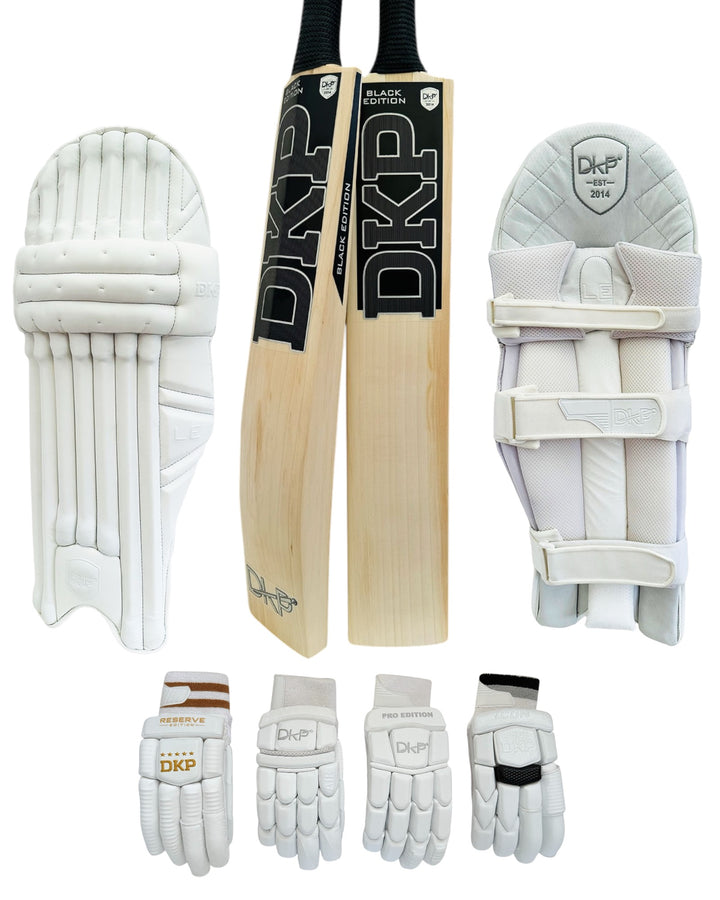 DKP Elements Bundle | Cricket Bat | Cricket Gloves | Cricket Pads | Cricket Bag