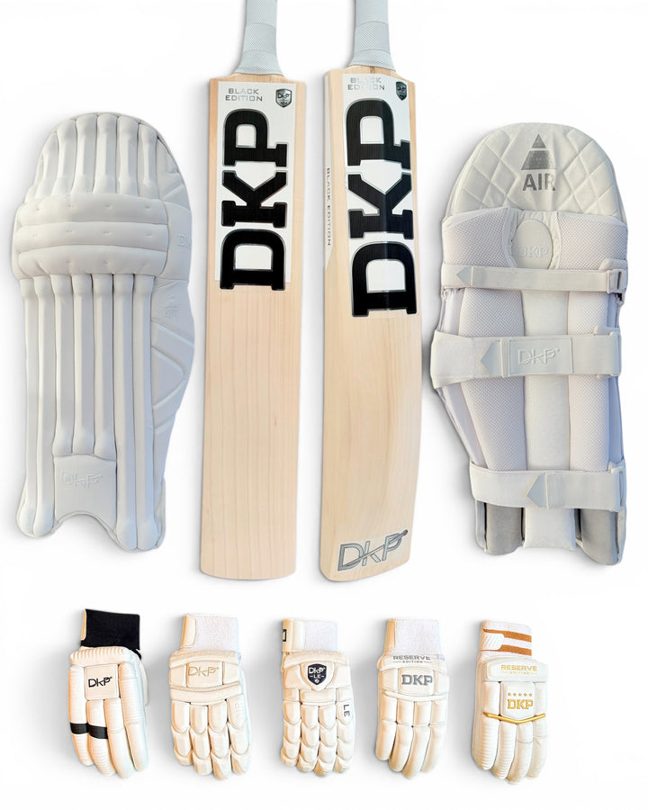 DKP Elements Bundle | Cricket Bat | Cricket Gloves | Cricket Pads | Cricket Bag