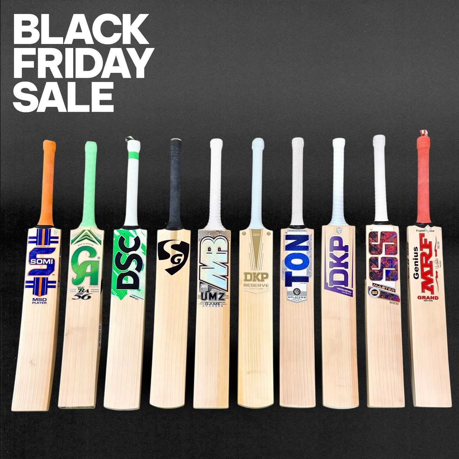 Cricket Bats | 2025 Range | Best Cricket Equipment | SS TON Cricket | DSC Cricket | SG Cricket | DKP Cricket | MRF Cricket