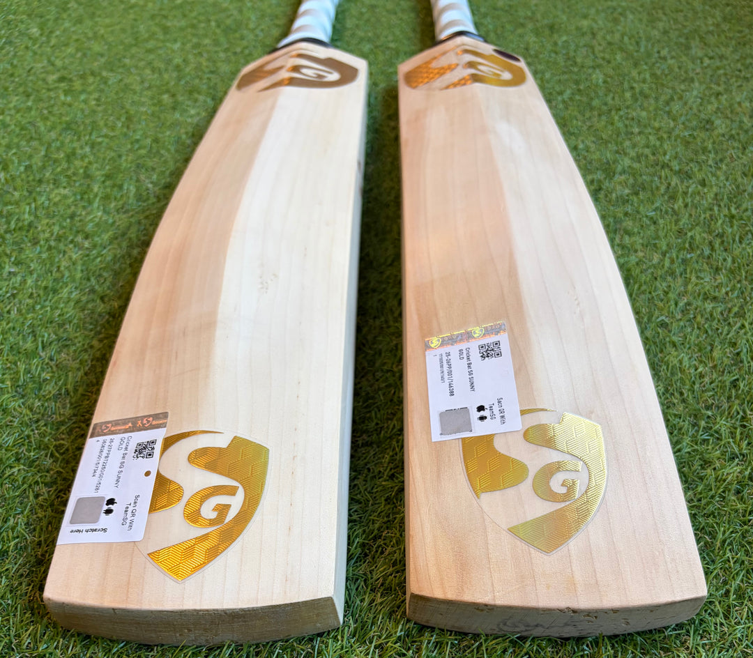 SG Sunny Gold Players Cricket Bat | 40mm Edges | Pro Shape